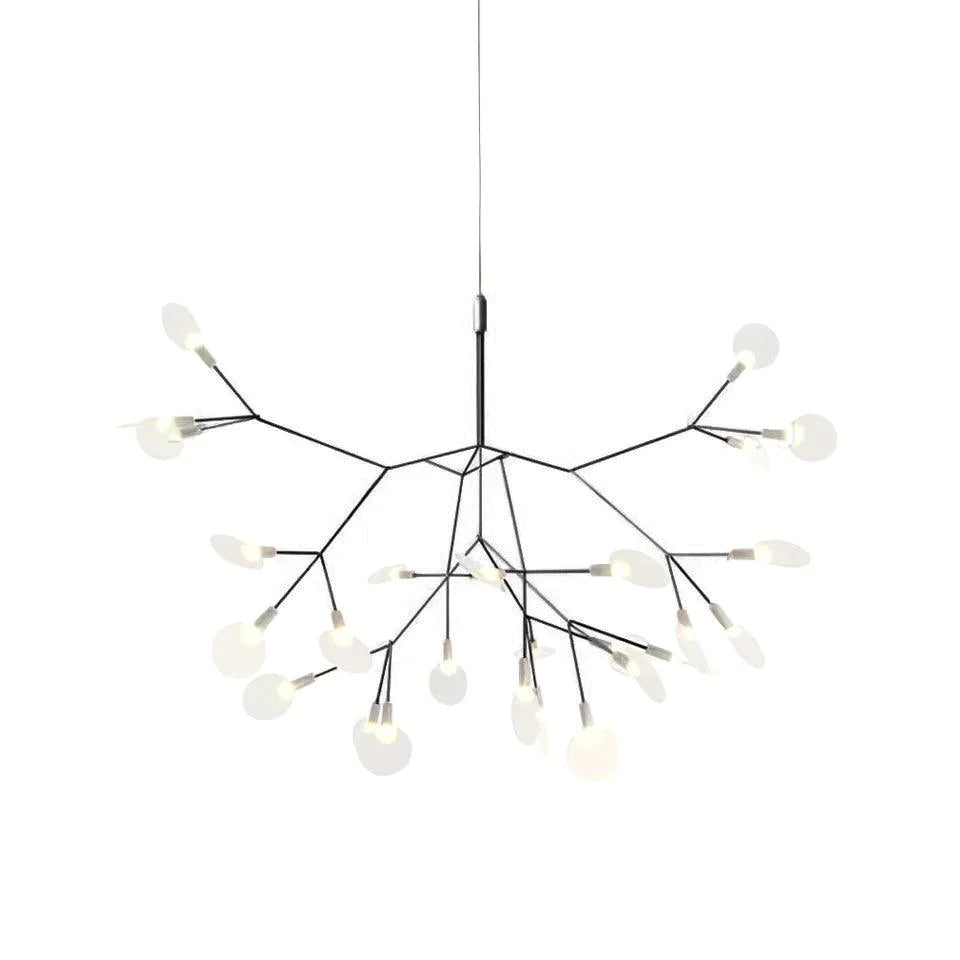 Elaris: Moderno lampadario Sputnik con ottica di lucciole – per sala da pranzo e soggiorno