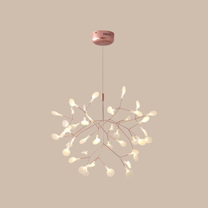 Elaris: Moderno lampadario Sputnik con ottica di lucciole – per sala da pranzo e soggiorno