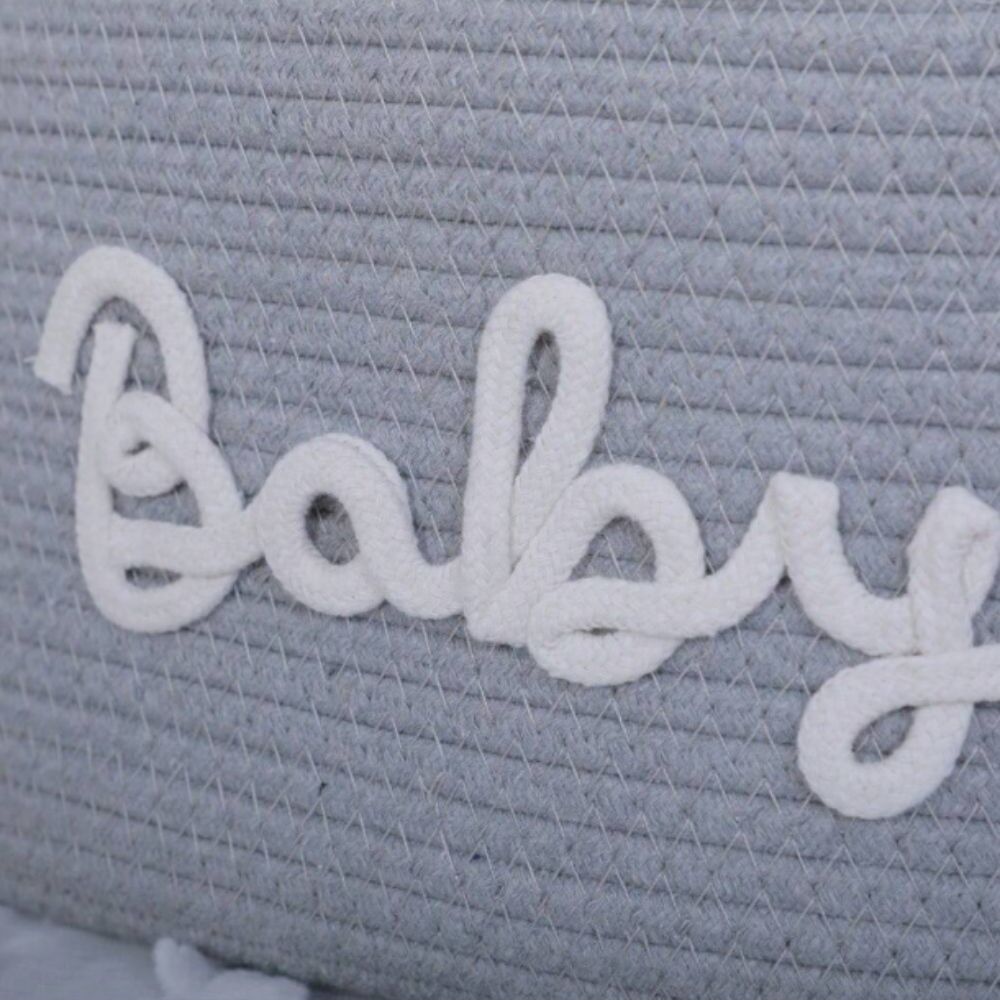 ElternStil: Organizzatore di stoccaggio in design di cotone – decorativo, durevole e pratico per articoli per bambini e accessori