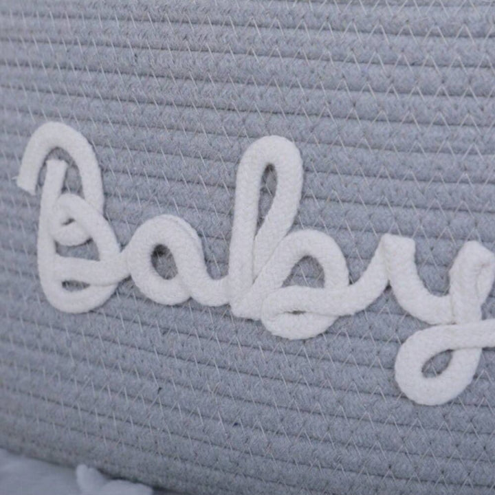ElternStil: Organizzatore di stoccaggio in design di cotone – decorativo, durevole e pratico per articoli per bambini e accessori
