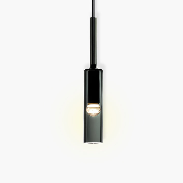 Elysséa: Lampada a sospensione in vetro e ferro con eleganza nordica e attacco E27 – per soggiorno e area caffè