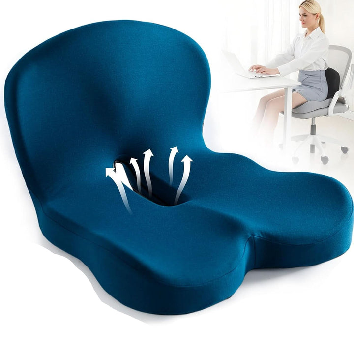 ERGOCOMFORT PAD – Cuscino in Memory Foam Premium per Postura e Comfort