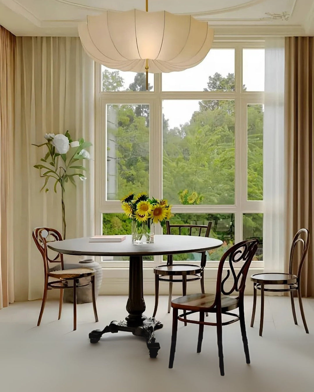 ÉtoileAmbiente: Lampada da soffitto in vetro – elegante lampada con forma sospesa, lussuosa per camere da letto e lounge