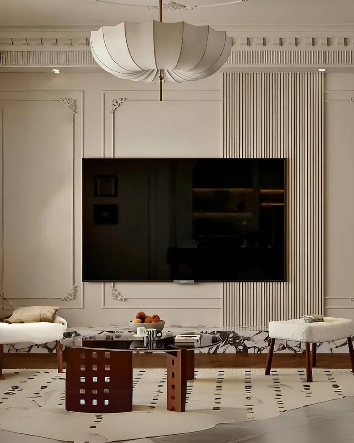 ÉtoileAmbiente: Lampada da soffitto in vetro – elegante lampada con forma sospesa, lussuosa per camere da letto e lounge