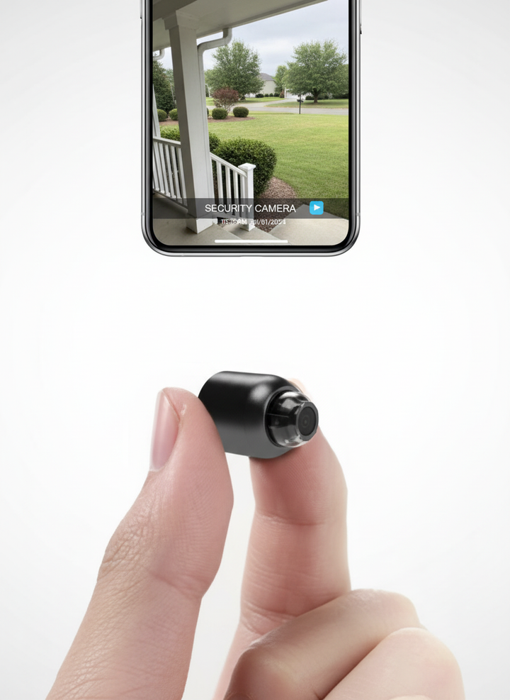 Mini Telecamera di Sicurezza WiFi con Visione Notturna