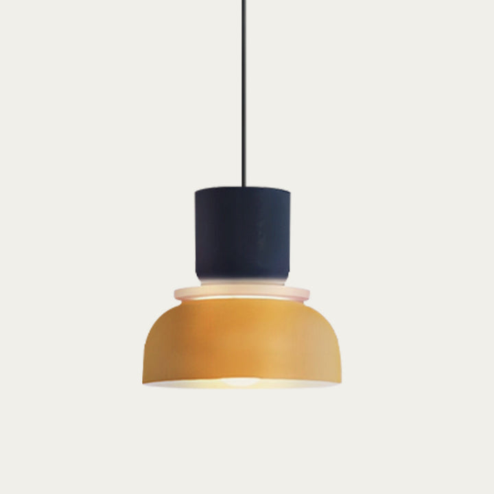 FarbAura: Lampadario in stile nordico – Lampada a sospensione LED designer per interni