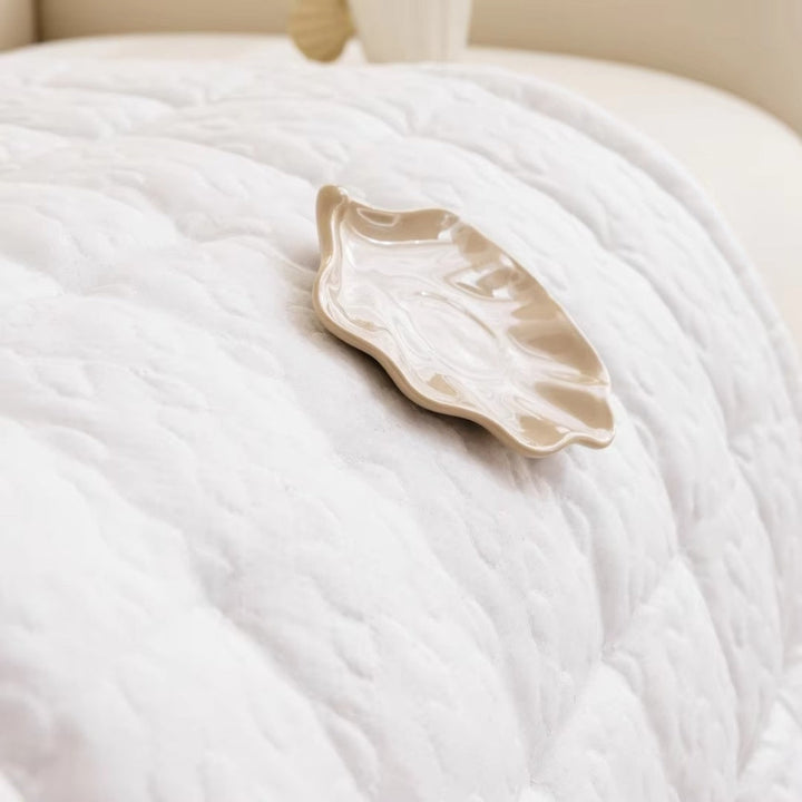 FarbenOase: Rivestimento per divano in stile Boho con motivo trapuntato extra spesso e protezione facile da pulire – per divano e lounge
