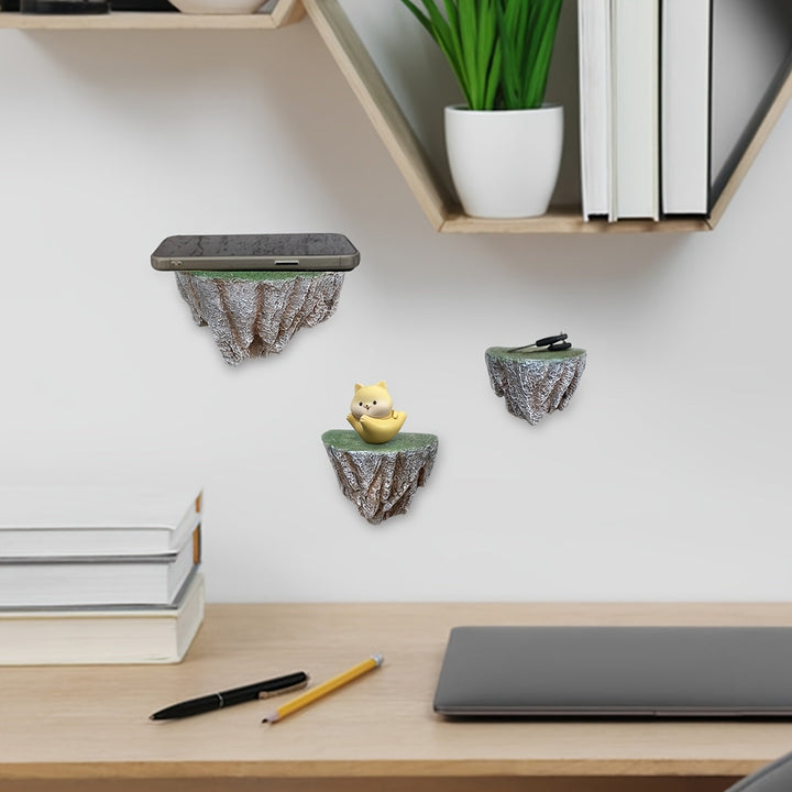FelsenKunst: Mensole in resina – robuste, uniche e sospese nel design naturale per interni ed esterni