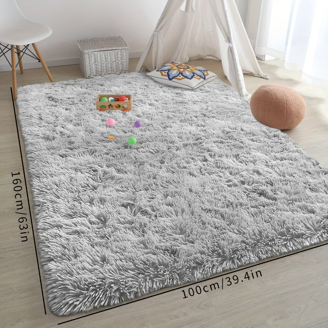 FestGlanz: Tappeto soffice rettangolare lussuoso decorativo – perfetto per soggiorno e decorazioni festive