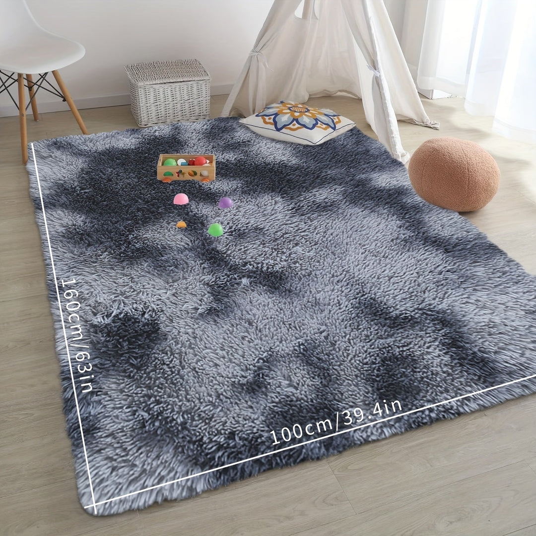 FestGlanz: Tappeto soffice rettangolare lussuoso decorativo – perfetto per soggiorno e decorazioni festive