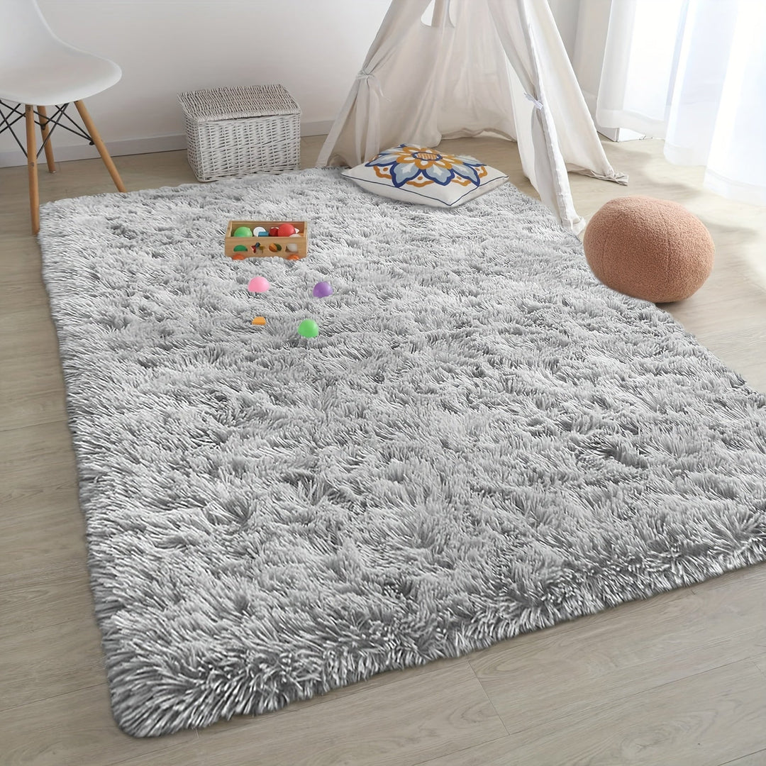 FestGlanz: Tappeto soffice rettangolare lussuoso decorativo – perfetto per soggiorno e decorazioni festive