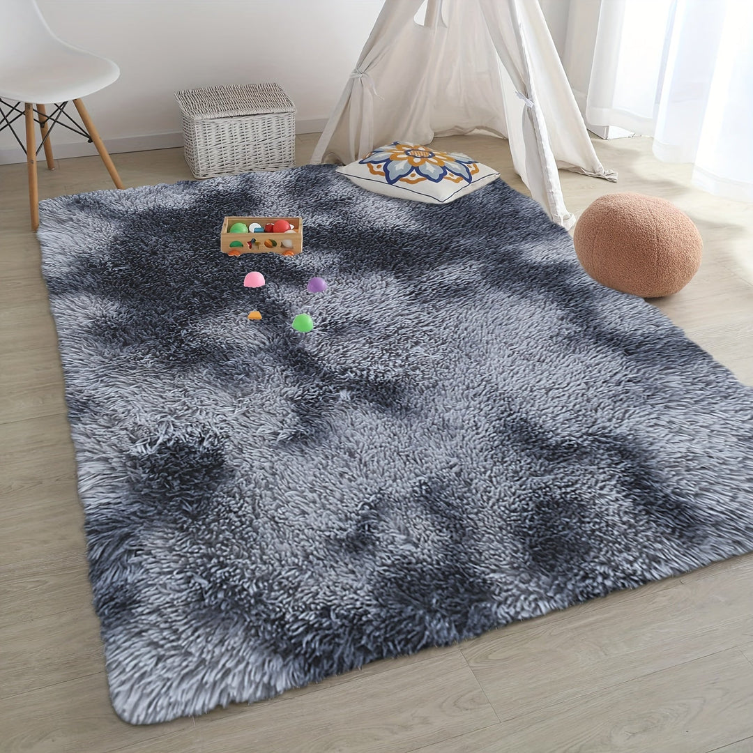 FestGlanz: Tappeto soffice rettangolare lussuoso decorativo – perfetto per soggiorno e decorazioni festive