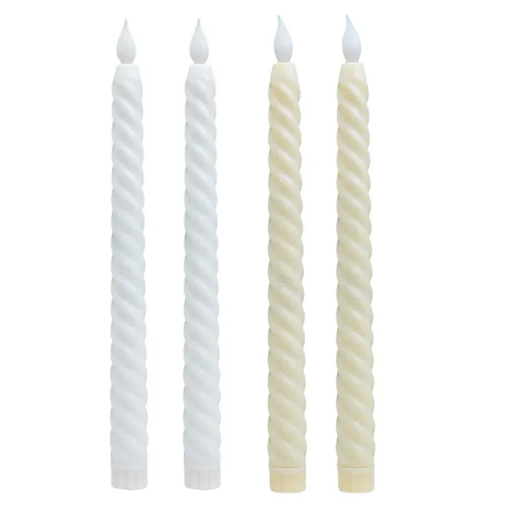 FestiGlow: Candele LED 3D – Illuminazione natalizia con calore luminoso