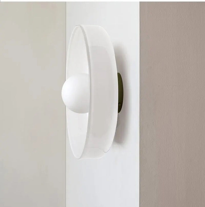 FjordLumen: Lampada da soffitto in vetro – Design scandinavo semplice e luce LED morbida