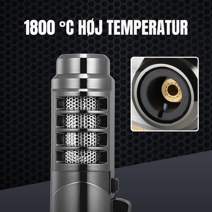 FlameForge™ – Briquet à gaz robuste Heavy-Duty