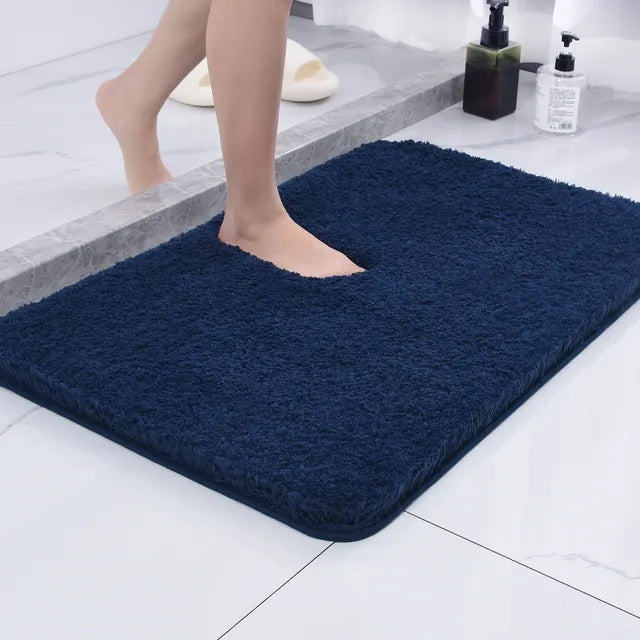 FlauschHeim: Tappeto da bagno morbido antiscivolo – Tappetino da bagno accogliente e assorbente