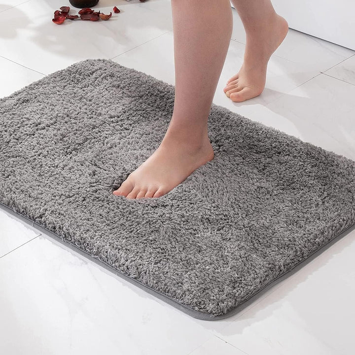 FlauschHeim: Tappeto da bagno morbido antiscivolo – Tappetino da bagno accogliente e assorbente