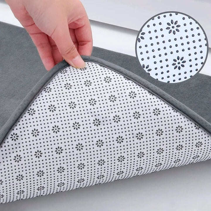 FlauschLust: Morbido Tappetino da Bagno in Memory Foam Antiscivolo