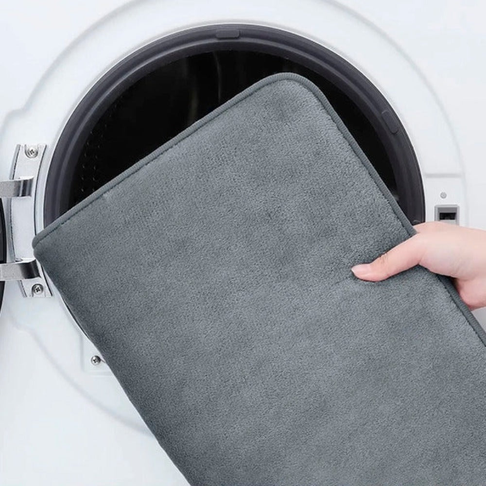 FlauschLust: Morbido Tappetino da Bagno in Memory Foam Antiscivolo