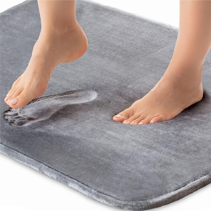 FlauschLust: Morbido Tappetino da Bagno in Memory Foam Antiscivolo