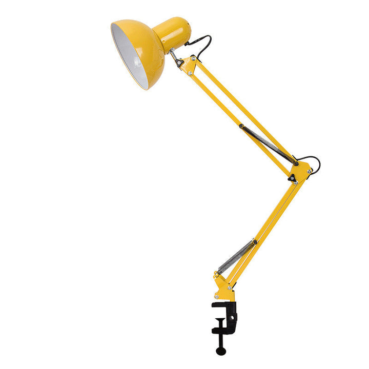 FlexiLux: Lampada da tavolo regolabile in metallo con clip e LED 1 fiamma – per scrivania e camera da letto
