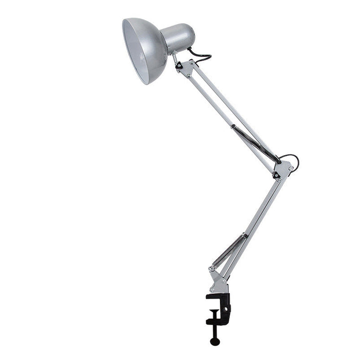 FlexiLux: Lampada da tavolo regolabile in metallo con clip e LED 1 fiamma – per scrivania e camera da letto