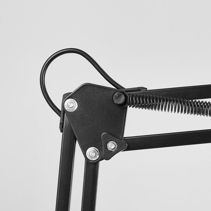 FlexiLux: Lampada da tavolo regolabile in metallo con clip e LED 1 fiamma – per scrivania e camera da letto