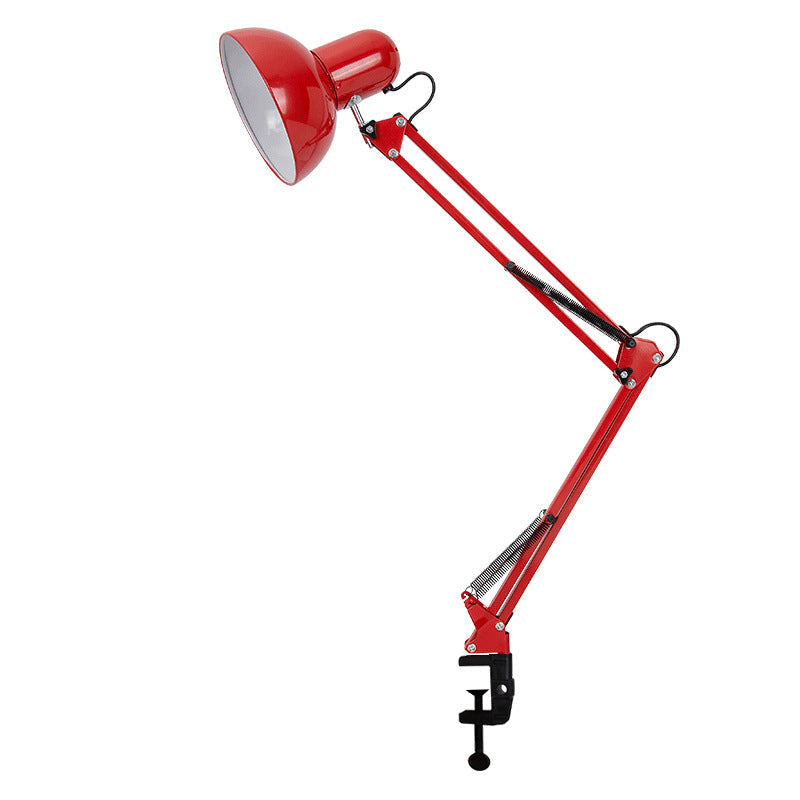 FlexiLux: Lampada da tavolo regolabile in metallo con clip e LED 1 fiamma – per scrivania e camera da letto