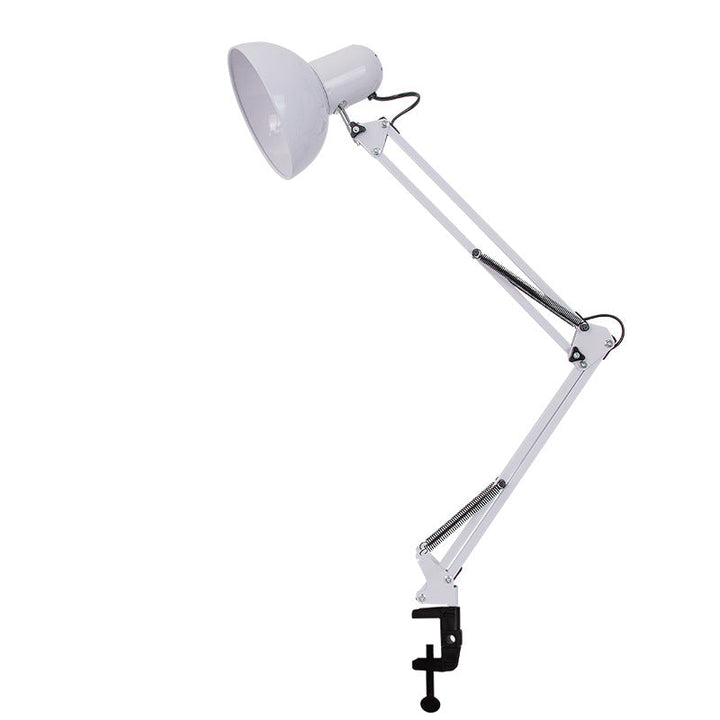 FlexiLux: Lampada da tavolo regolabile in metallo con clip e LED 1 fiamma – per scrivania e camera da letto