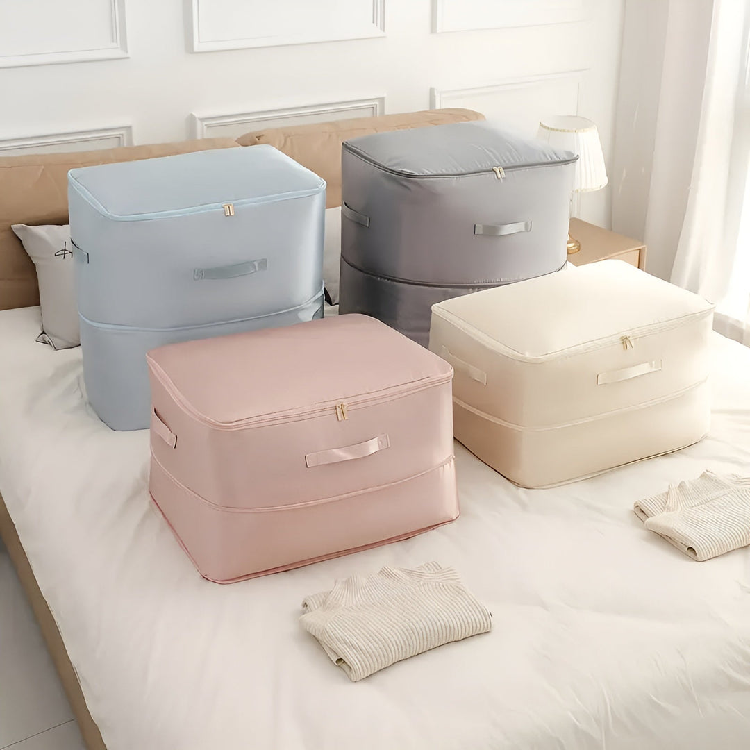 FlexiPackung: Borsa di stoccaggio ermetica – durevole, salvaspazio e perfetta per coperte, giacche e cuscini