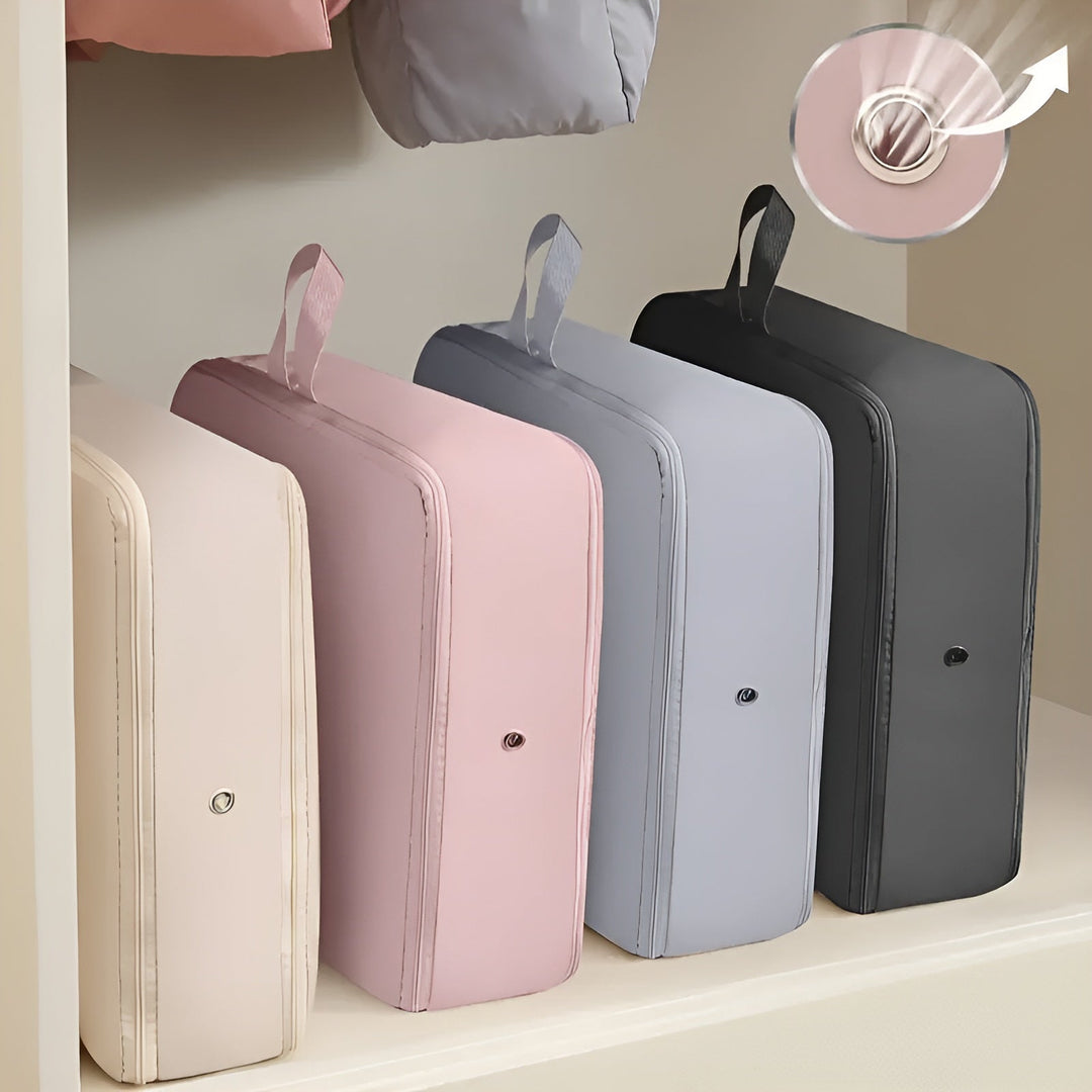 FlexiPackung: Borsa di stoccaggio ermetica – durevole, salvaspazio e perfetta per coperte, giacche e cuscini