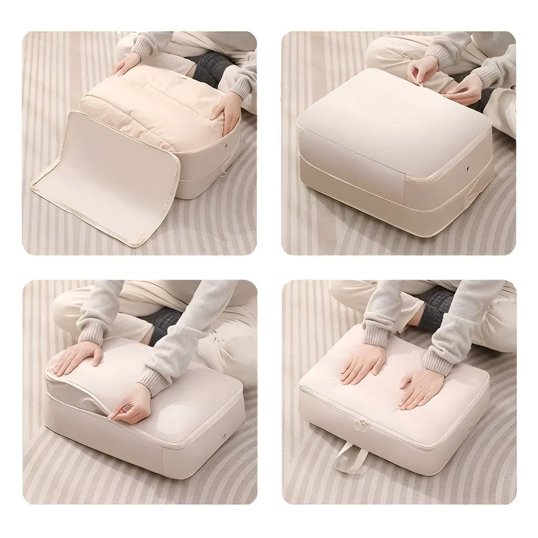 FlexiPackung: Borsa di stoccaggio ermetica – durevole, salvaspazio e perfetta per coperte, giacche e cuscini