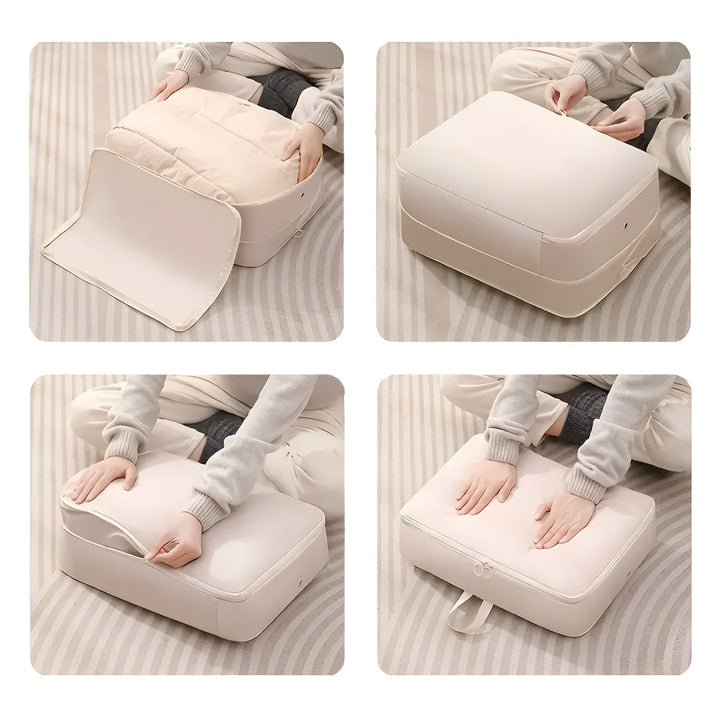 FlexiPackung: Borsa di stoccaggio ermetica – durevole, salvaspazio e perfetta per coperte, giacche e cuscini