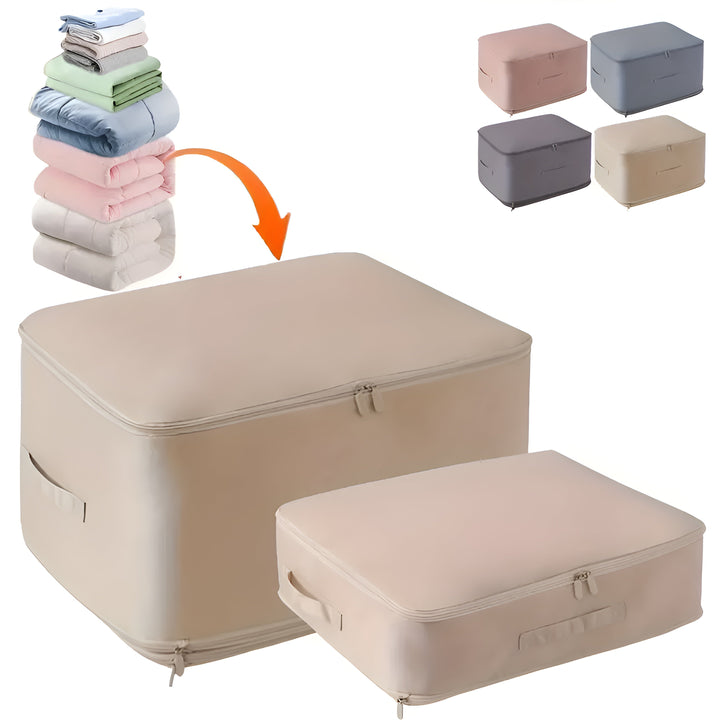 FlexiPackung: Borsa di stoccaggio ermetica – durevole, salvaspazio e perfetta per coperte, giacche e cuscini