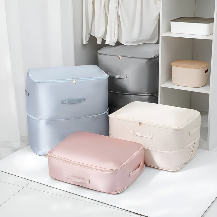 FlexiPackung: Borsa di stoccaggio ermetica – durevole, salvaspazio e perfetta per coperte, giacche e cuscini