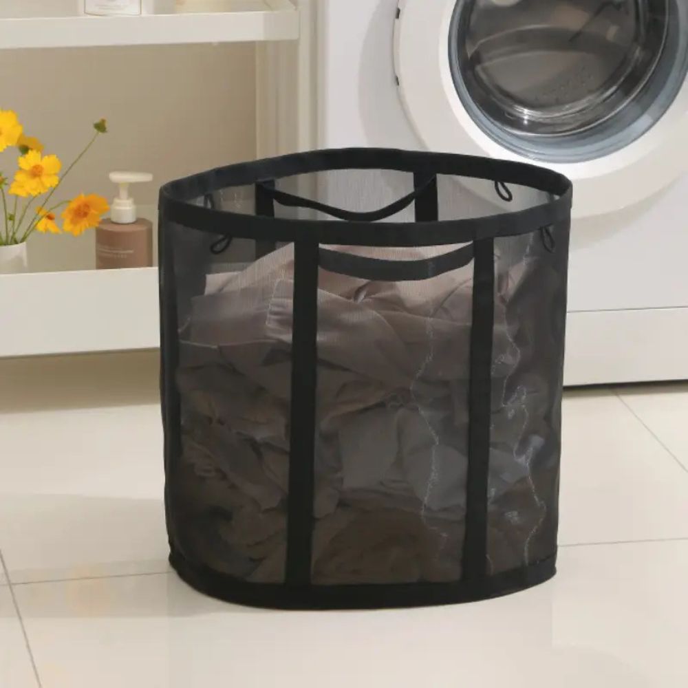FlexiWaschen: Cesto della biancheria di design – pieghevole, portatile e pratico per casa e dormitorio
