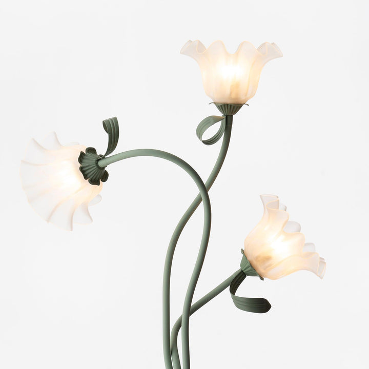 FlorAura: Elegante lampada da terra a forma di calla – Lampada da terra decorativa a LED
