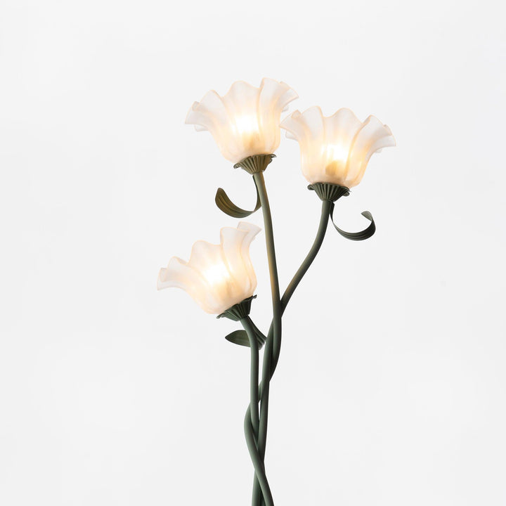 FlorAura: Elegante lampada da terra a forma di calla – Lampada da terra decorativa a LED