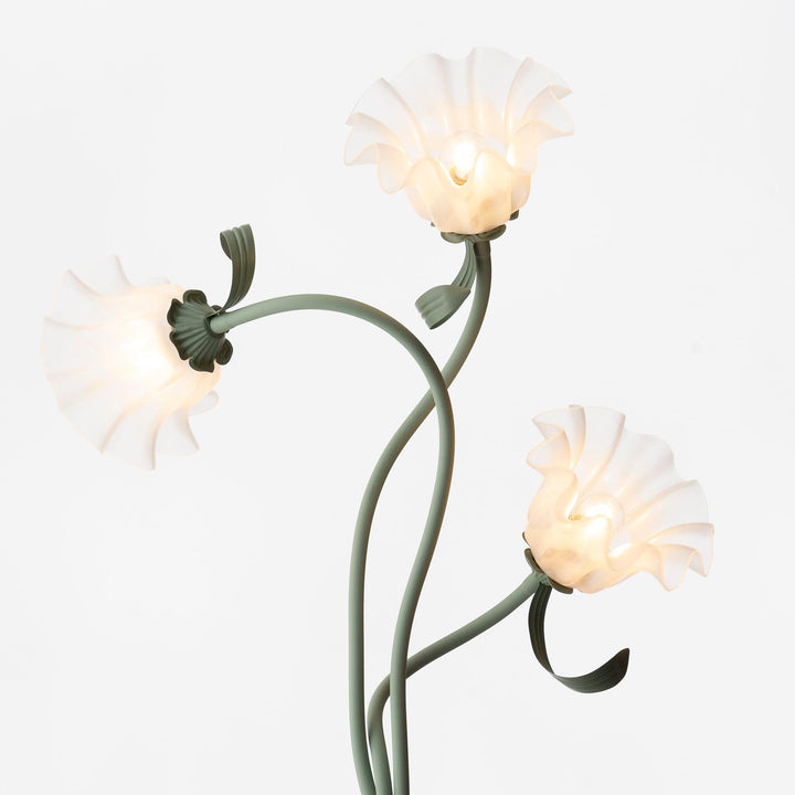 FlorAura: Elegante lampada da terra a forma di calla – Lampada da terra decorativa a LED