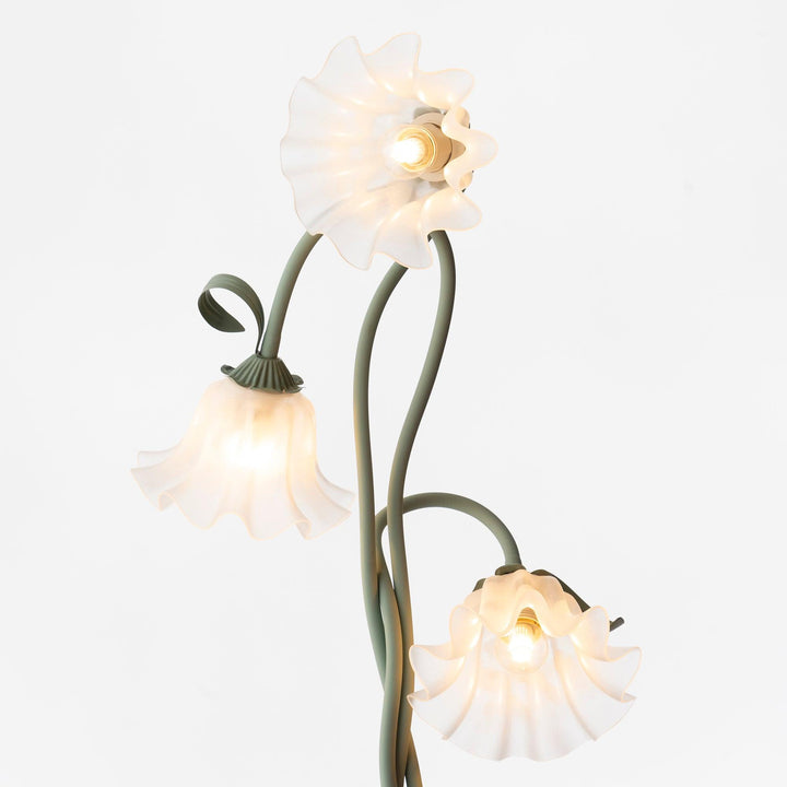 FlorAura: Elegante lampada da terra a forma di calla – Lampada da terra decorativa a LED