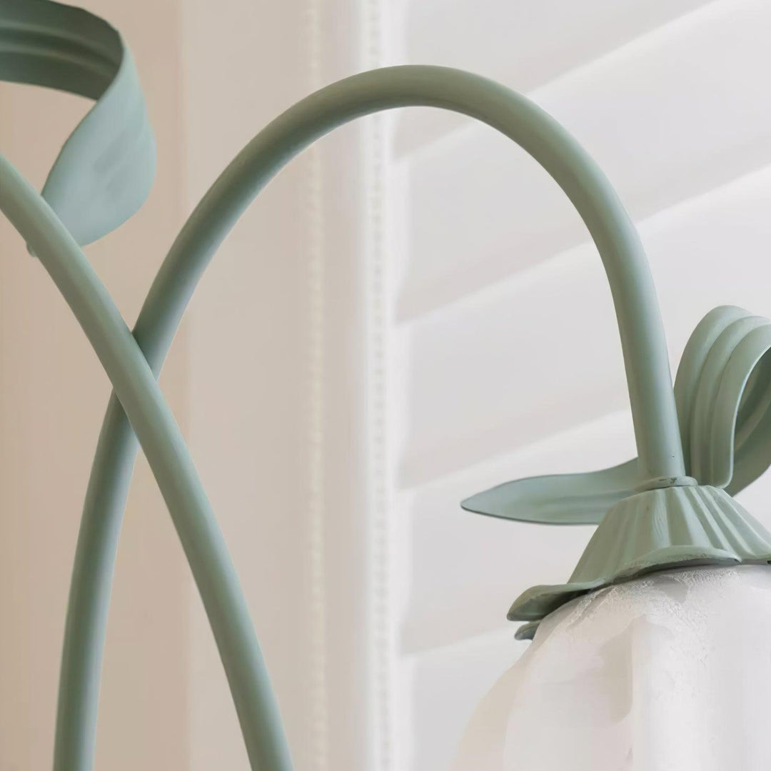 FlorAura: Elegante lampada da terra a forma di calla – Lampada da terra decorativa a LED