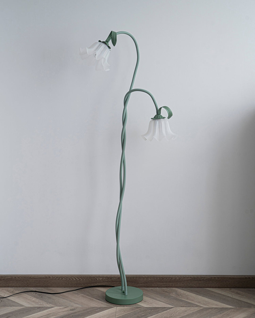 FlorAura: Elegante lampada da terra a forma di calla – Lampada da terra decorativa a LED