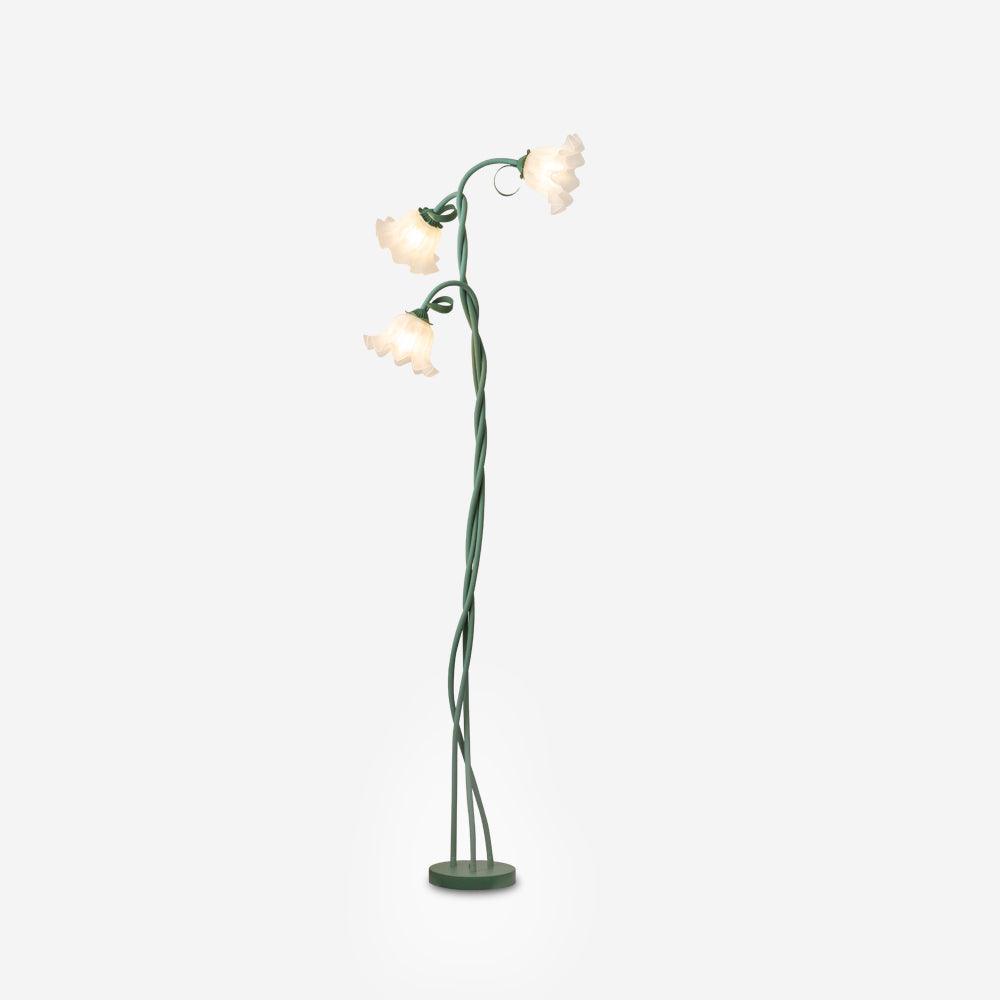 FlorAura: Elegante lampada da terra a forma di calla – Lampada da terra decorativa a LED
