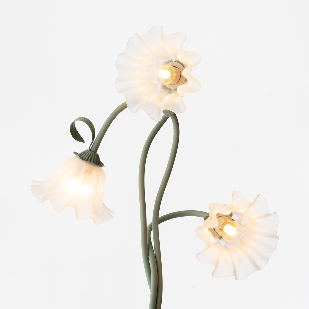 FlorAura: Elegante lampada da terra a forma di calla – Lampada da terra decorativa a LED