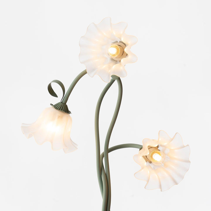 FlorAura: Elegante lampada da terra a forma di calla – Lampada da terra decorativa a LED
