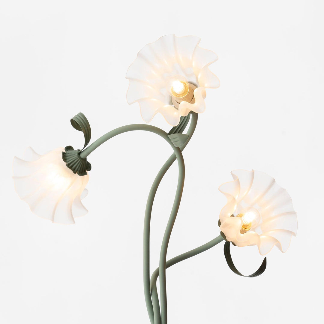 FlorAura: Elegante lampada da terra a forma di calla – Lampada da terra decorativa a LED