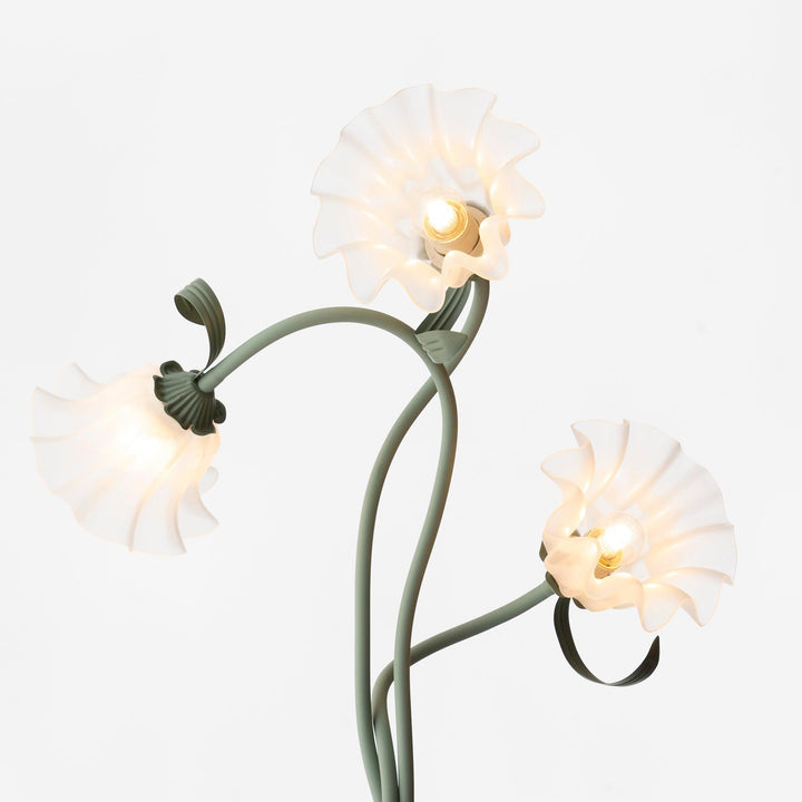 FlorAura: Elegante lampada da terra a forma di calla – Lampada da terra decorativa a LED