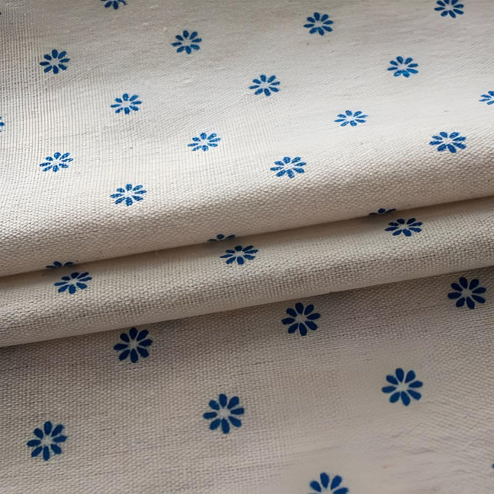 FloraRustikal: Tenda in design floreale con frange – accogliente e decorativa per soggiorno e sala da pranzo