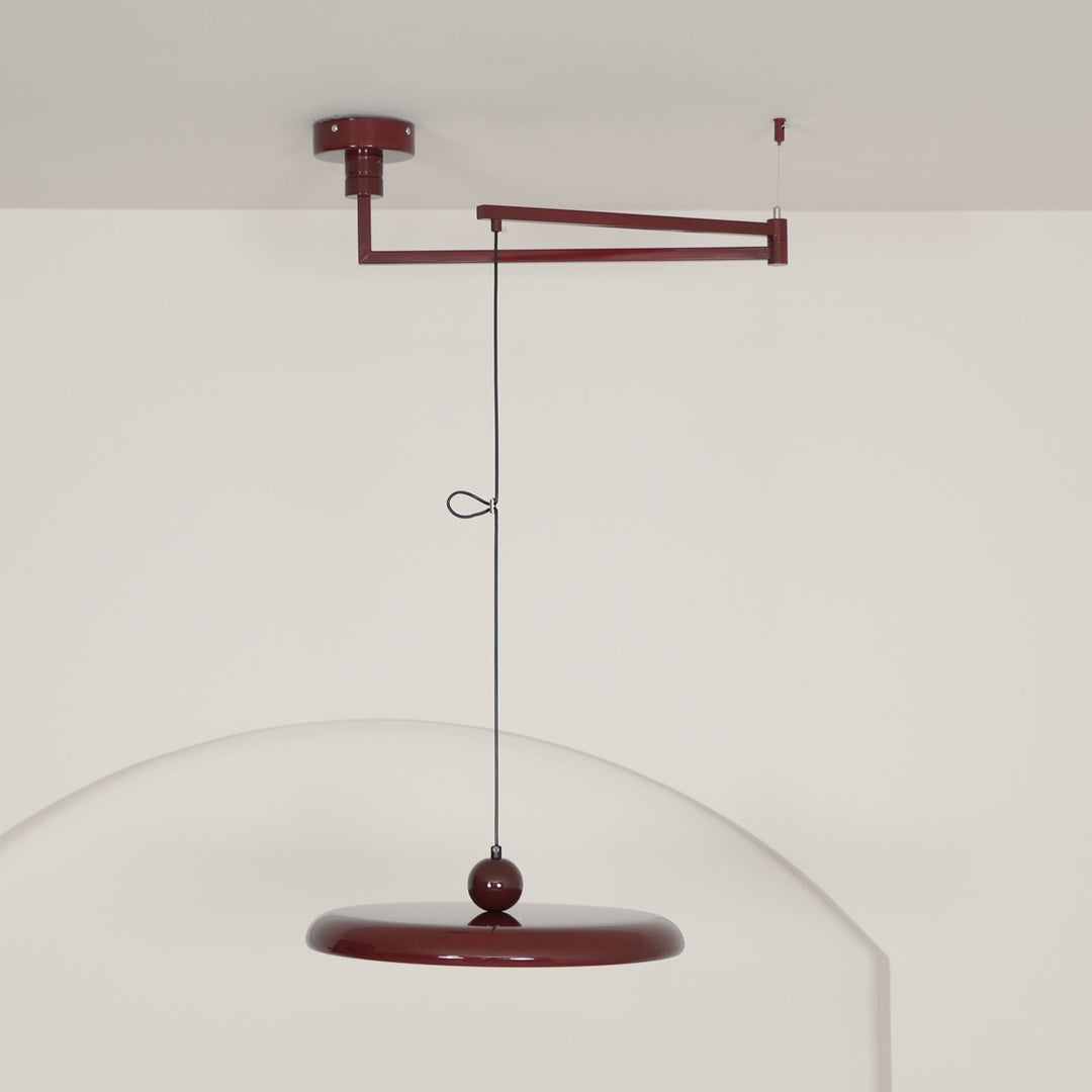 Fluxa: Lampada a sospensione LED regolabile in altezza in metallo – per cucina e sala da pranzo