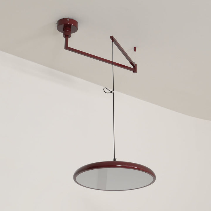 Fluxa: Lampada a sospensione LED regolabile in altezza in metallo – per cucina e sala da pranzo